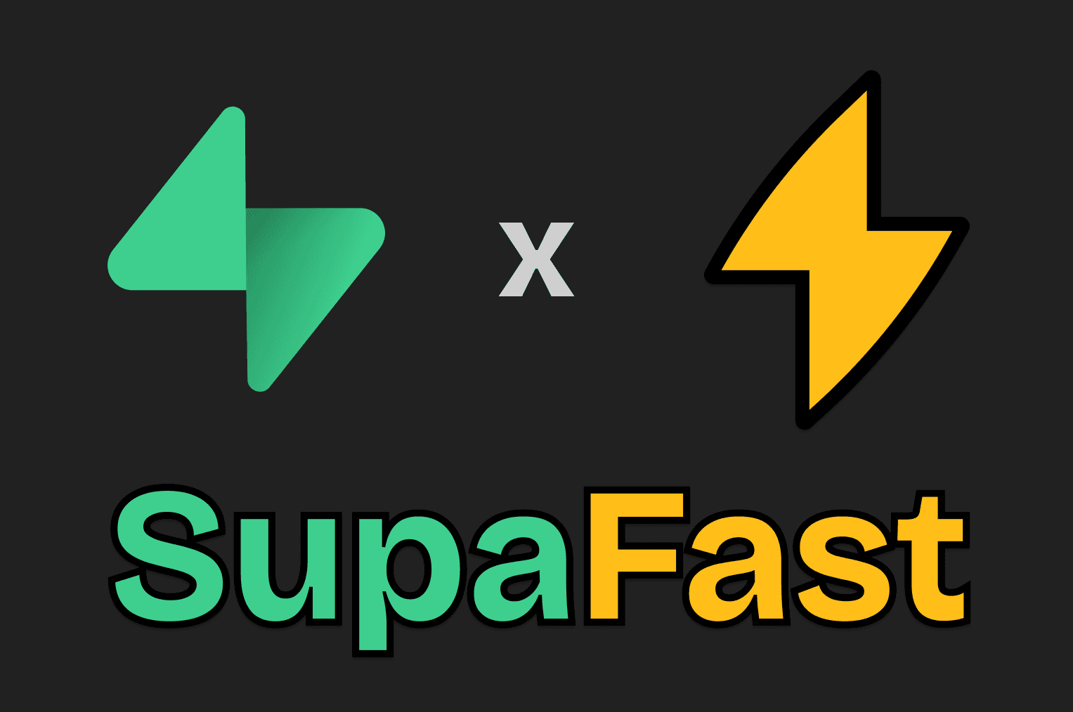 Supabase and heyurl.cc logo combined